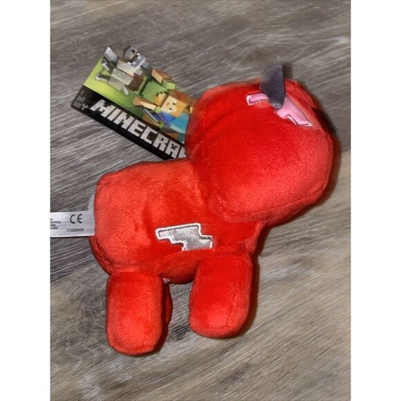 Minecraft Mooshroom Mojang Plush 6" Animal Plush Series NWT - Picture 4 of 6